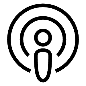 Apple Podcast Logo Icon from Logos Line - Free Set