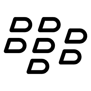 Blackberry Logo Icon from Logos Line - Free Set
