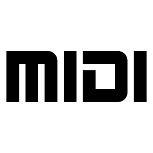 Midi Logo Icon from Logos Solid - Free Set