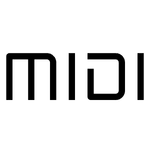 Midi Logo Icon from Logos Line - Free Set