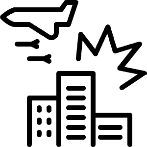 Air Bombing Strike Icon from Nasty - Free Set