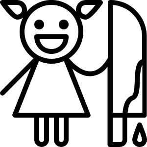 Killer Psycopath Icon from Nasty - Free Set