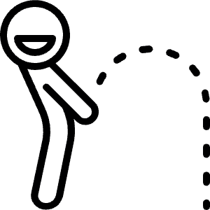 Pee Pis Urinating Wee Icon from Nasty - Free Set