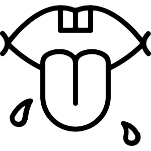 Spit Talk Icon from Nasty - Free Set