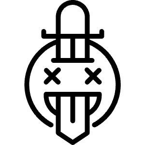 Stabbing Sword Icon from Nasty - Free Set