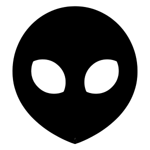 Alien Icon from Sharp Solid - Free Set