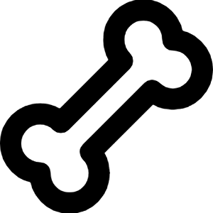 Bone Icon from Micro Line - Free Set