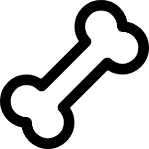 Bone Icon from Core Line - Free Set