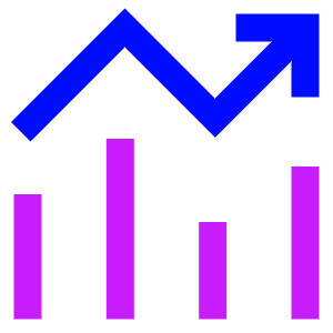 Decent Work And Economic Growth Icon from Sharp Neon - Free Set