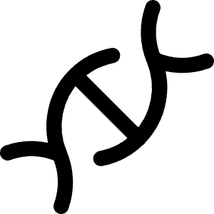 Dna Icon from Core Line - Free Set
