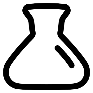 Erlenmeyer Flask Icon from Plump Line - Free Set