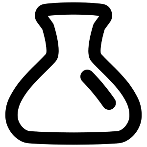 Erlenmeyer Flask Icon from Plump Remix - Free Set
