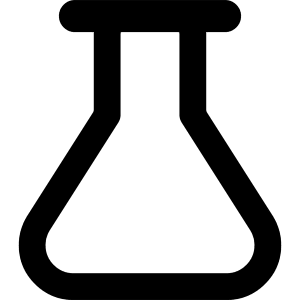 Erlenmeyer Flask Icon from Core Remix - Free Set