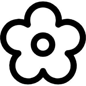 Flower Icon from Core Line - Free Set