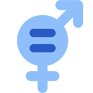 Gender Equality Icon from Core Flat - Free Set