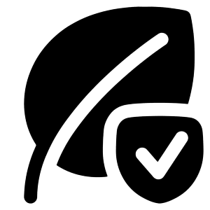 Leaf Protect Icon from Plump Solid - Free Set