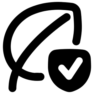 Leaf Protect Icon from Plump Remix - Free Set