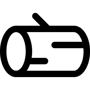 Log Icon from Core Line - Free Set