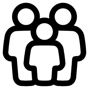 No Poverty Icon from Plump Line - Free Set
