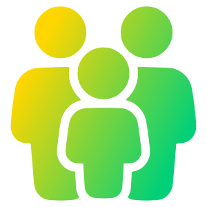 No Poverty Icon from Plump Gradient - Free Set