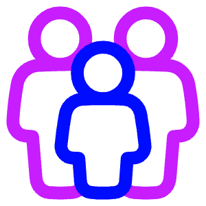 No Poverty Icon from Plump Neon - Free Set