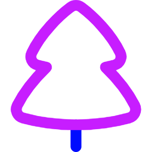 Pine Tree Icon from Flex Neon - Free Set