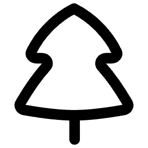 Pine Tree Icon from Flex Line - Free Set