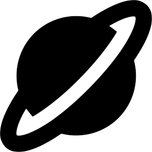 Planet Icon from Core Solid - Free Set