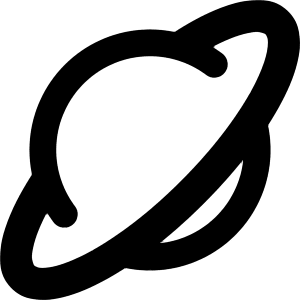 Planet Icon from Core Remix - Free Set