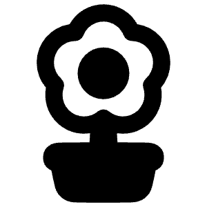 Potted Flower Icon from Plump Remix - Free Set