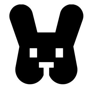 Rabbit Icon from Sharp Solid - Free Set