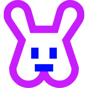 Rabbit Icon from Sharp Neon - Free Set