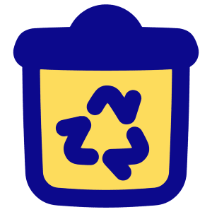 Recycle Bin Icon from Plump Pop - Free Set