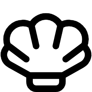 Shell Icon from Core Line - Free Set