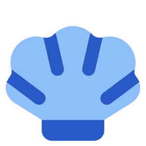 Shell Icon from Core Flat - Free Set