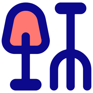 Shovel Rake Icon from Core Pop - Free Set