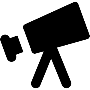 Telescope Icon from Core Solid - Free Set