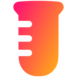 Test Tube Icon from Plump Gradient - Free Set