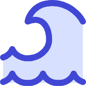 Tidal Wave Icon from Core Duo - Free Set