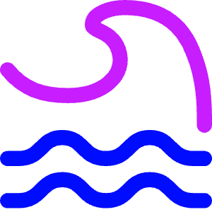 Tidal Wave Icon from Flex Neon - Free Set