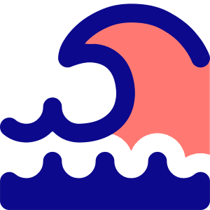 Tidal Wave Icon from Core Pop - Free Set