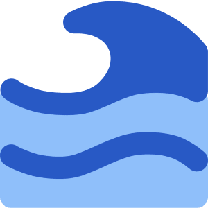 Tidal Wave Icon from Flex Flat - Free Set