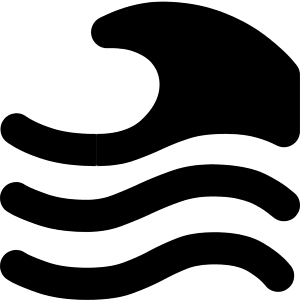 Tidal Wave Icon from Flex Solid - Free Set