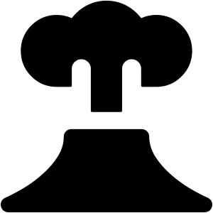 Volcano Icon from Core Solid - Free Set