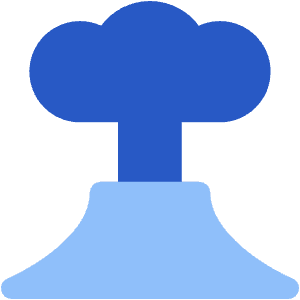 Volcano Icon from Core Flat - Free Set