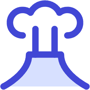 Volcano Icon from Core Duo - Free Set