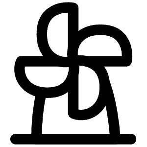 Windmill Icon from Flex Line - Free Set