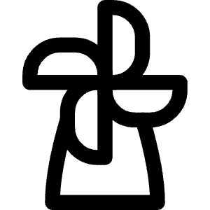 Windmill Icon from Core Line - Free Set