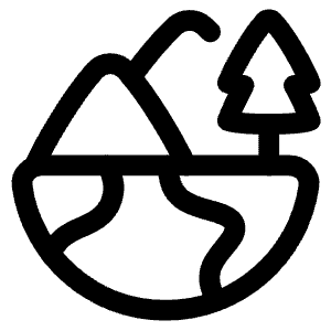 World Icon from Plump Line - Free Set