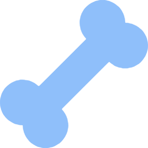 Bone Icon from Core Flat Set